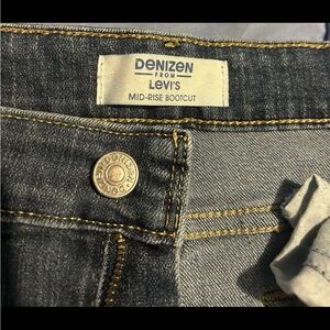 Levi’s Denizen Bootcut Jeans Womens 6M 28x32 Mid Rise Denim Cowgirl Read Descrip